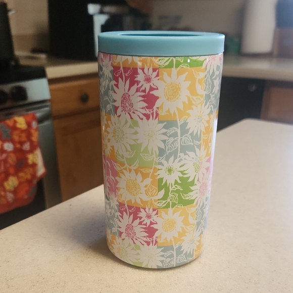 Lilly Pulitzer Other - NWT Lily Pulitzer Colorful Floral Insulated Slim Can Tumbler